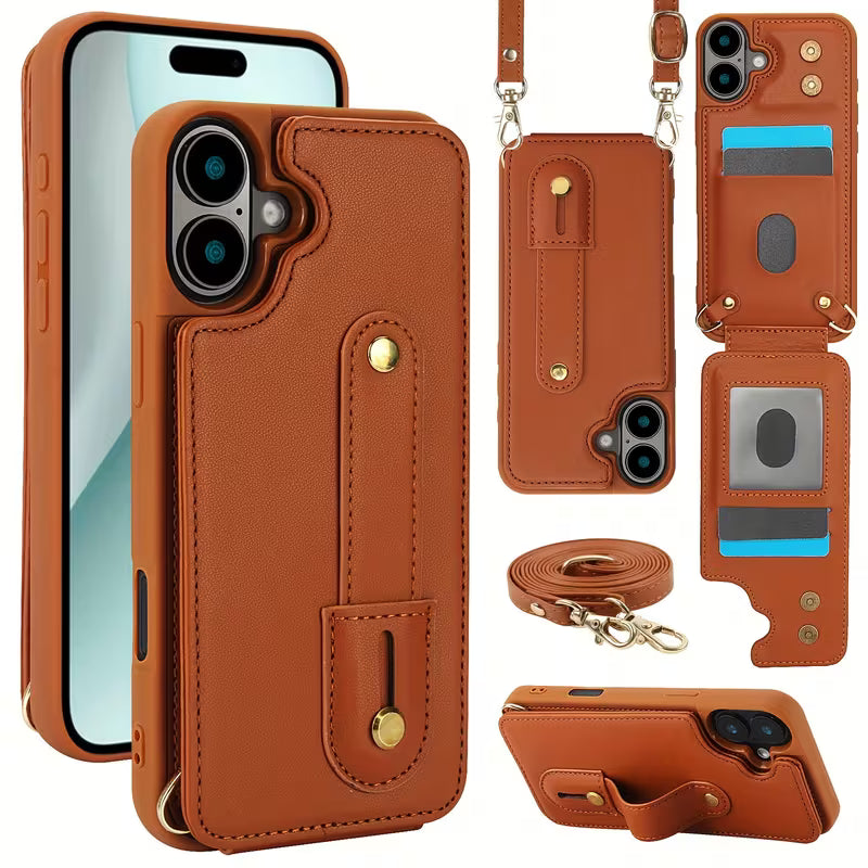 LUMEN Phone Case with Wallet and Strap