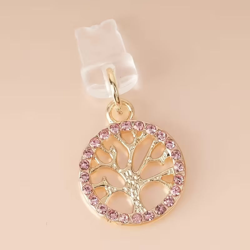 TREE OF LIFE Dustproof "Lightning" Protection - Pink
