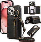 SERENITY Phone Case with Wallet and Ring Holder