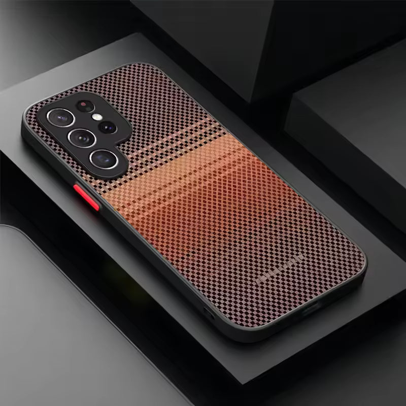 FLOW Elegant Phone Case with Wallet and Holder - Brown