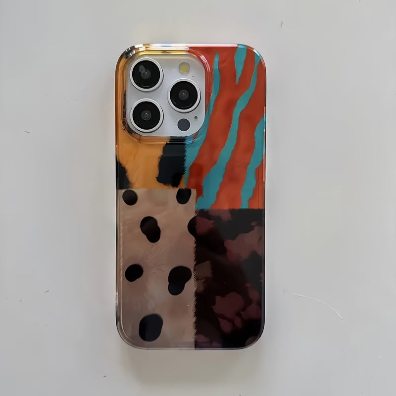 LEO Phone Case with Quad Motives for iPhone
