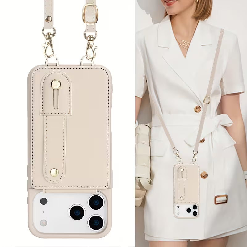 LUMEN Prekrižna Torbica z denarnico - Bež