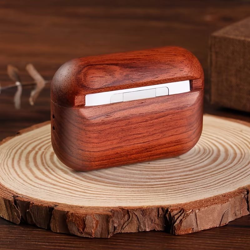 CHERRY KISS Wooden Case for AirPods - Rosewood