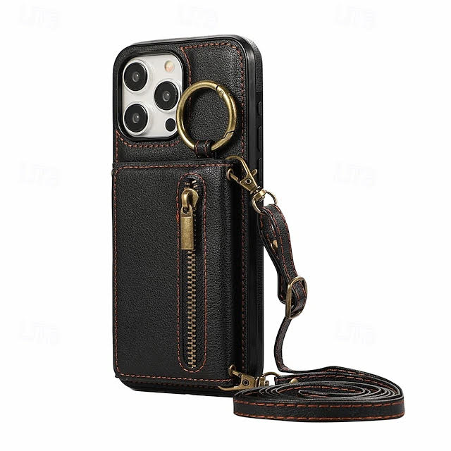 LUX Silentia Original Phone Case with Wallet and Strap